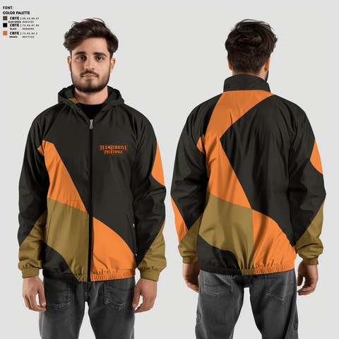 Windbreaker, Team Thrive Pelotonia, Cycling, Teamtime, Team time, sublimation, custom sports apparel, team uniforms, spirit wear, spiritwear, sports uniforms, custom shirts, team store, custom team store, fundraiser sports, apparel fundraiser