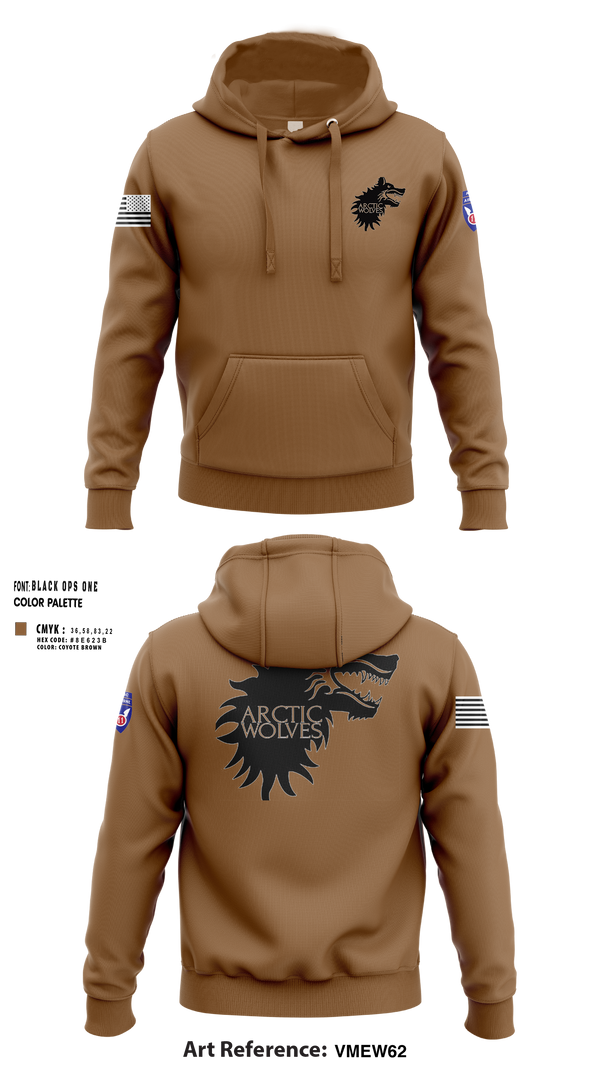 Hoodie, Arctic Wolves, , Teamtime, Team time, sublimation, custom sports apparel, team uniforms, spirit wear, spiritwear, sports uniforms, custom shirts, team store, custom team store, fundraiser sports, apparel fundraiser
