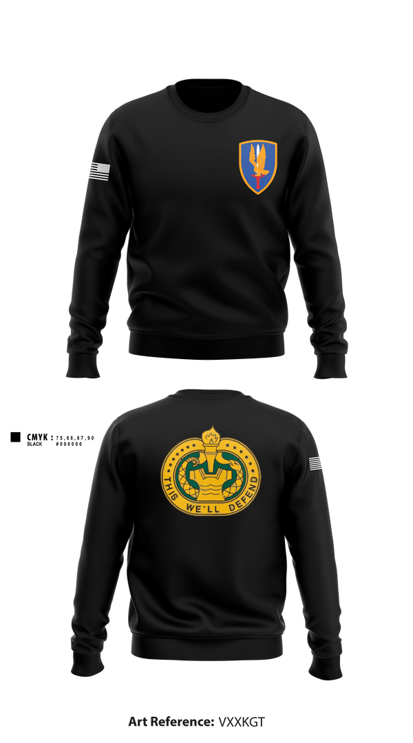 Crew Neck Sweatshirt, A Co, 2-13th AVN REGT, , Teamtime, Team time, sublimation, custom sports apparel, team uniforms, spirit wear, spiritwear, sports uniforms, custom shirts, team store, custom team store, fundraiser sports, apparel fundraiser