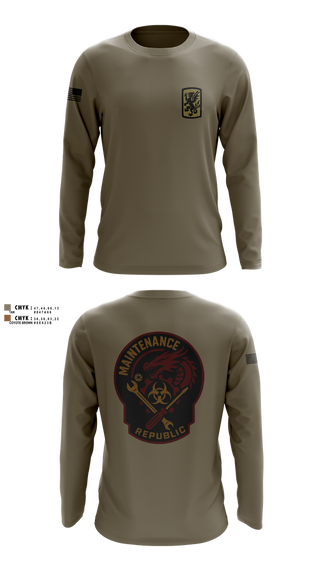 Long Sleeve Performance Shirt, 411Th CBRN, Army, Teamtime, Team time, sublimation, custom sports apparel, team uniforms, spirit wear, spiritwear, sports uniforms, custom shirts, team store, custom team store, fundraiser sports, apparel fundraiser