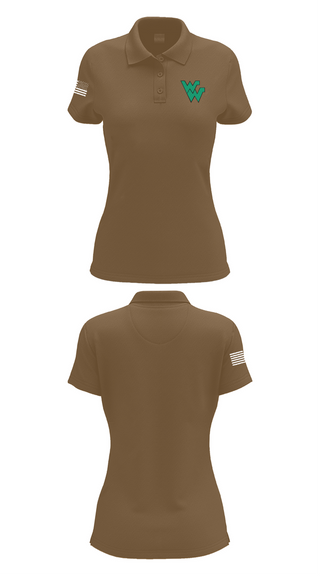 Womens Short Sleeve Performance Polo, Weeki Wachee Hornets, Women's Soccer, Teamtime, Team time, sublimation, custom sports apparel, team uniforms, spirit wear, spiritwear, sports uniforms, custom shirts, team store, custom team store, fundraiser sports, apparel fundraiser