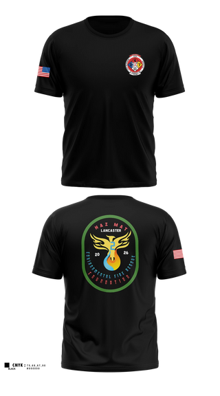 Old School Cotton Feel Shirt, Haz Mat 2 Environmental Fire Rescue Company, Fire Department, Teamtime, Team time, sublimation, custom sports apparel, team uniforms, spirit wear, spiritwear, sports uniforms, custom shirts, team store, custom team store, fundraiser sports, apparel fundraiser