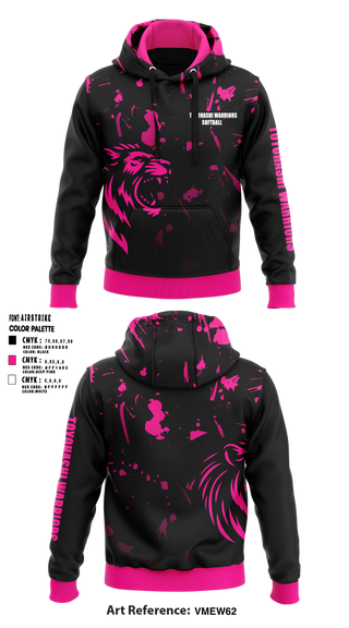 Hoodie, Toyohashi warriors, Softball, Teamtime, Team time, sublimation, custom sports apparel, team uniforms, spirit wear, spiritwear, sports uniforms, custom shirts, team store, custom team store, fundraiser sports, apparel fundraiser
