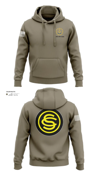 Hoodie, 1/243 RTI OCS, , Teamtime, Team time, sublimation, custom sports apparel, team uniforms, spirit wear, spiritwear, sports uniforms, custom shirts, team store, custom team store, fundraiser sports, apparel fundraiser