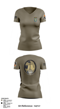 5th Special Forces Group 48922041 Women's Short Sleeve V-neck Shirt - 1
