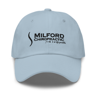 Milford Chiropractic Classic Dad Hat | Yupoong 6245CM