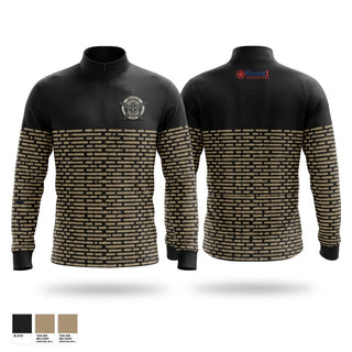 Quarter Zip Jacket, Event 1 Operations, , Teamtime, Team time, sublimation, custom sports apparel, team uniforms, spirit wear, spiritwear, sports uniforms, custom shirts, team store, custom team store, fundraiser sports, apparel fundraiser