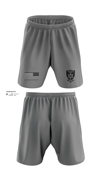 Fayette County Sheriff WV 38752837 Athletic Shorts With Pockets - 23