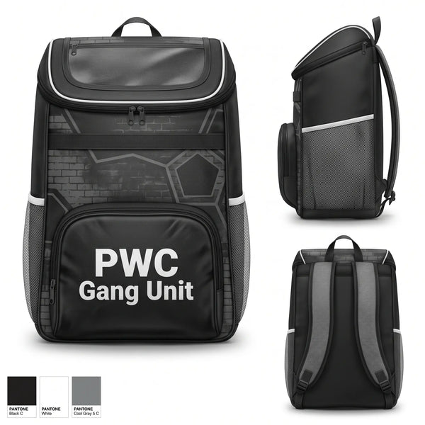 Gear Bag, PWC Gang Unit, Police, Teamtime, Team time, sublimation, custom sports apparel, team uniforms, spirit wear, spiritwear, sports uniforms, custom shirts, team store, custom team store, fundraiser sports, apparel fundraiser