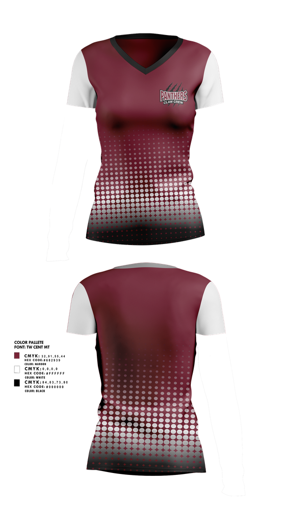 Womens Short Sleeve Vneck Shirt, Princeton High School Dance, Spirit Store, Teamtime, Team time, sublimation, custom sports apparel, team uniforms, spirit wear, spiritwear, sports uniforms, custom shirts, team store, custom team store, fundraiser sports, apparel fundraiser