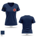 Riggins City Fire Department 19480606 Women's Short Sleeve V-neck Shirt - 1