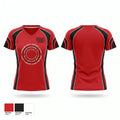 German youth baseball league Women's Short Sleeve V-neck Shirt - 1