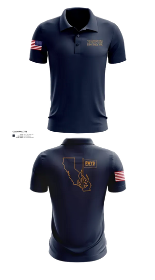 Short Sleeve Performance Polo, RWYB GC, Golf, Teamtime, Team time, sublimation, custom sports apparel, team uniforms, spirit wear, spiritwear, sports uniforms, custom shirts, team store, custom team store, fundraiser sports, apparel fundraiser