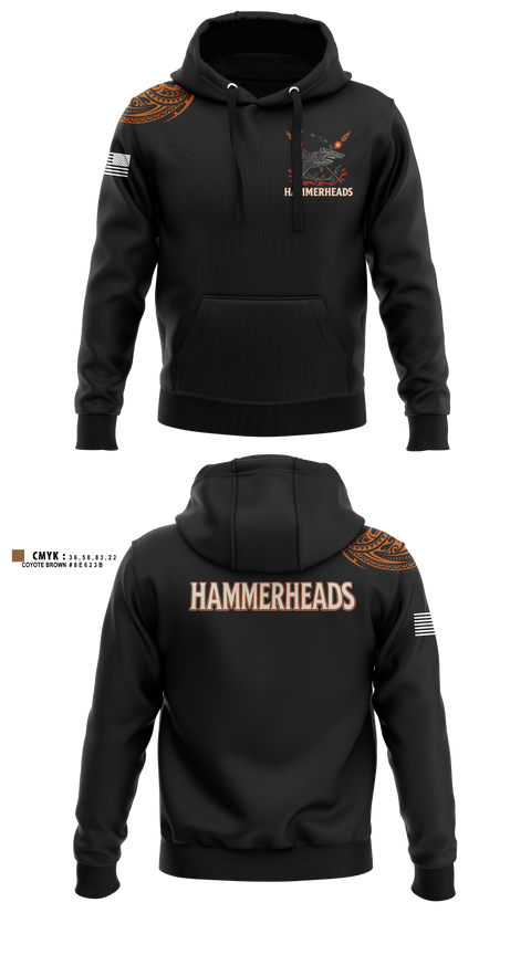 Hoodie, HHC, 307th ESB-E, Army, Teamtime, Team time, sublimation, custom sports apparel, team uniforms, spirit wear, spiritwear, sports uniforms, custom shirts, team store, custom team store, fundraiser sports, apparel fundraiser
