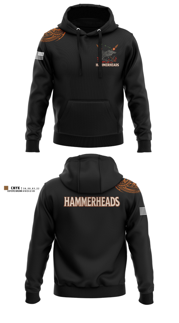 Hoodie, HHC, 307th ESB-E, Army, Teamtime, Team time, sublimation, custom sports apparel, team uniforms, spirit wear, spiritwear, sports uniforms, custom shirts, team store, custom team store, fundraiser sports, apparel fundraiser