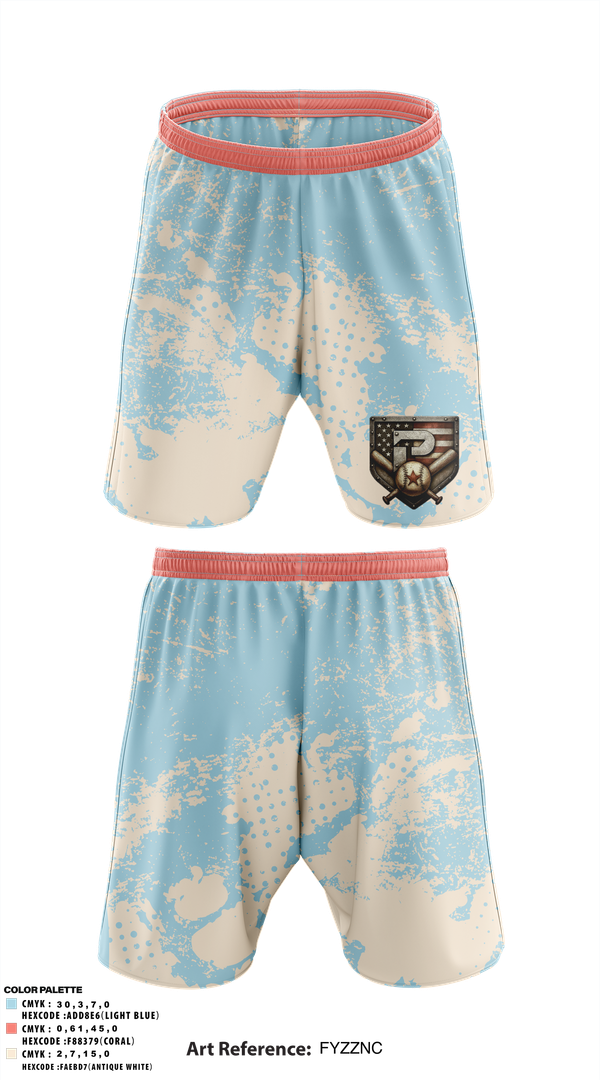 Athletic Shorts With Pockets, PRIMETIME, Baseball, Teamtime, Team time, sublimation, custom sports apparel, team uniforms, spirit wear, spiritwear, sports uniforms, custom shirts, team store, custom team store, fundraiser sports, apparel fundraiser