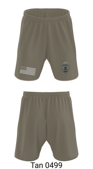 Athletic Shorts With Pockets, Petersburg Police Department, Police, Teamtime, Team time, sublimation, custom sports apparel, team uniforms, spirit wear, spiritwear, sports uniforms, custom shirts, team store, custom team store, fundraiser sports, apparel fundraiser