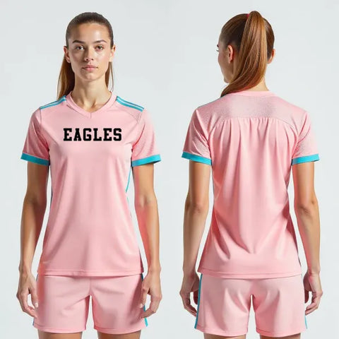 Womens Soccer Jersey, Eagles, Women's Soccer, Teamtime, Team time, sublimation, custom sports apparel, team uniforms, spirit wear, spiritwear, sports uniforms, custom shirts, team store, custom team store, fundraiser sports, apparel fundraiser