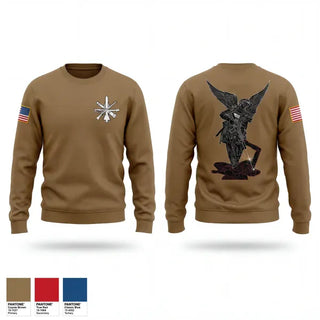 Crew Neck Sweatshirt, The Legion / B CO / 2-5 CAV, Army, Teamtime, Team time, sublimation, custom sports apparel, team uniforms, spirit wear, spiritwear, sports uniforms, custom shirts, team store, custom team store, fundraiser sports, apparel fundraiser