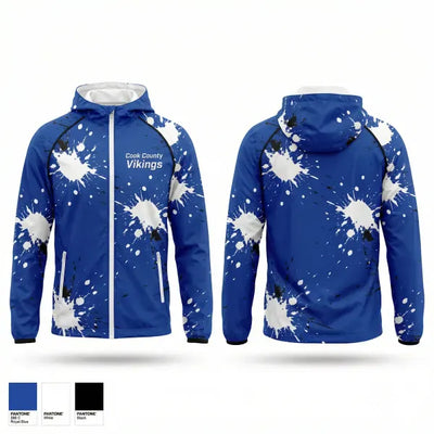 Cook County Vikings 20533117 Windbreaker - 1