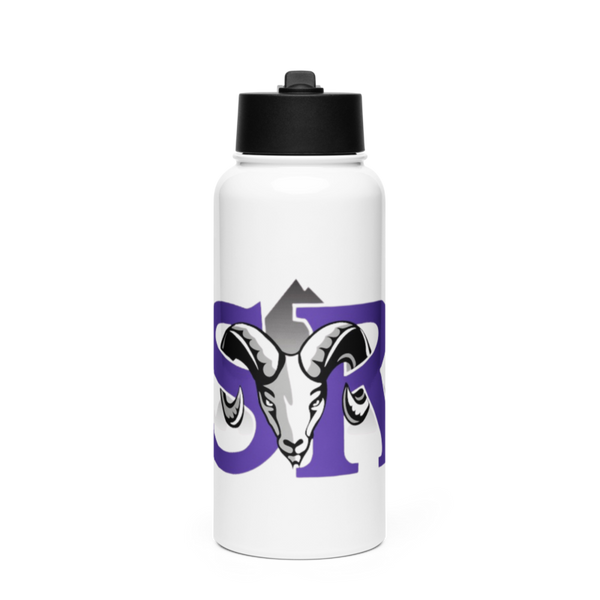 Shadow Ridge 46395634 Stainless Steel Water Bottle with a Straw Lid