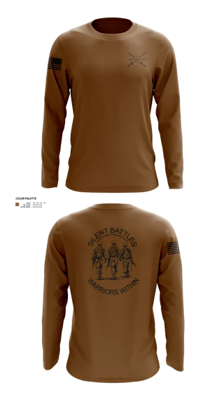 Long Sleeve Performance Shirt, Silent Battles, , Teamtime, Team time, sublimation, custom sports apparel, team uniforms, spirit wear, spiritwear, sports uniforms, custom shirts, team store, custom team store, fundraiser sports, apparel fundraiser