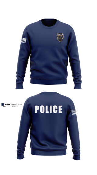 Crew Neck Sweatshirt, Lycoming Regional Police Department, Police, Teamtime, Team time, sublimation, custom sports apparel, team uniforms, spirit wear, spiritwear, sports uniforms, custom shirts, team store, custom team store, fundraiser sports, apparel fundraiser