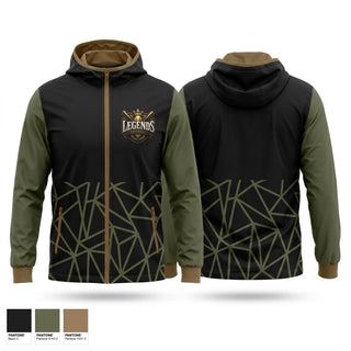 Windbreaker, Legends, Baseball, Teamtime, Team time, sublimation, custom sports apparel, team uniforms, spirit wear, spiritwear, sports uniforms, custom shirts, team store, custom team store, fundraiser sports, apparel fundraiser