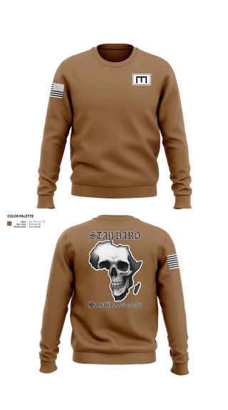 Crew Neck Sweatshirt, 180th ESC, Army, Teamtime, Team time, sublimation, custom sports apparel, team uniforms, spirit wear, spiritwear, sports uniforms, custom shirts, team store, custom team store, fundraiser sports, apparel fundraiser
