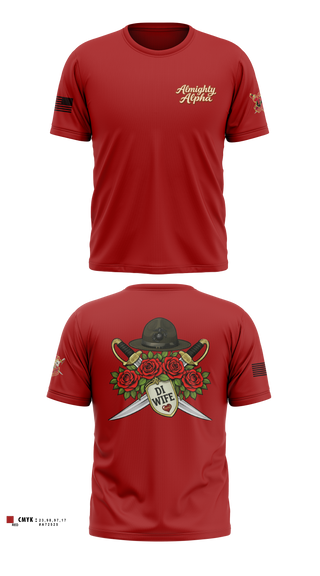 Old School Cotton Feel Shirt, Alpha company, Marines, Teamtime, Team time, sublimation, custom sports apparel, team uniforms, spirit wear, spiritwear, sports uniforms, custom shirts, team store, custom team store, fundraiser sports, apparel fundraiser