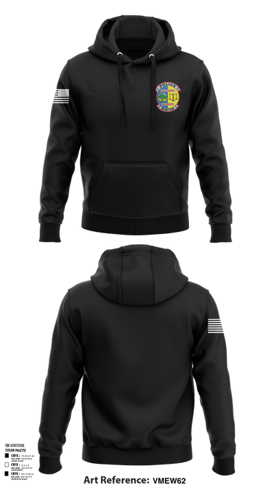 Newton Police Department 7766110 Hoodie - 107