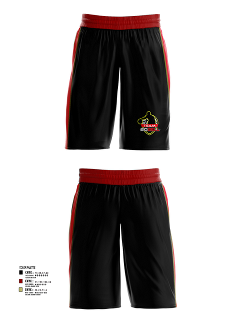 Mens Basketball Shorts, Team Bo Bell, Men's Basketball, Teamtime, Team time, sublimation, custom sports apparel, team uniforms, spirit wear, spiritwear, sports uniforms, custom shirts, team store, custom team store, fundraiser sports, apparel fundraiser