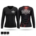 Soulherder 79616540 Women's Long Sleeve V-neck Shirt - 1