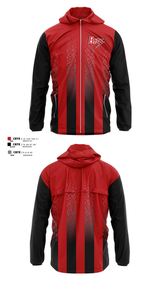 Windbreaker, Chicago Blitz Youth Football and Cheer, , Teamtime, Team time, sublimation, custom sports apparel, team uniforms, spirit wear, spiritwear, sports uniforms, custom shirts, team store, custom team store, fundraiser sports, apparel fundraiser