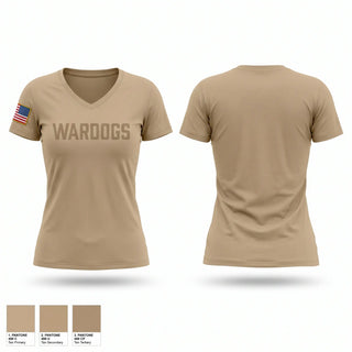 Womens Short Sleeve Vneck Shirt, US Military Wardogs, Baseball, Teamtime, Team time, sublimation, custom sports apparel, team uniforms, spirit wear, spiritwear, sports uniforms, custom shirts, team store, custom team store, fundraiser sports, apparel fundraiser