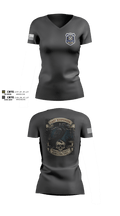 Trumbull County Homicide Investigation and Prosecution Unit 91481755 Women's Short Sleeve V-neck Shirt - 5