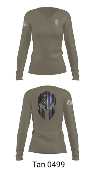 Womens Long Sleeve Vneck Shirt, Hartford Police, Police, Teamtime, Team time, sublimation, custom sports apparel, team uniforms, spirit wear, spiritwear, sports uniforms, custom shirts, team store, custom team store, fundraiser sports, apparel fundraiser