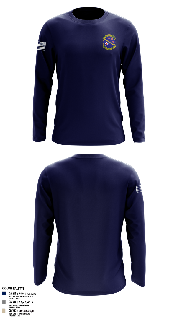 Long Sleeve Performance Shirt, Southern Tier Composite Squadron, , Teamtime, Team time, sublimation, custom sports apparel, team uniforms, spirit wear, spiritwear, sports uniforms, custom shirts, team store, custom team store, fundraiser sports, apparel fundraiser