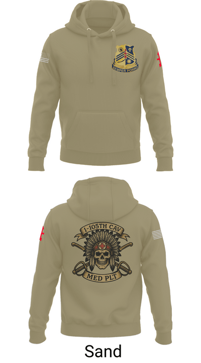 1-105th cavalry 36351622 Hoodie - 98