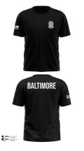 Baltimore Police Department 87844161 Old School Cotton Feel Shirt - 100