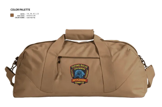 Duffle Bag, 12th MLR Headquarters Element, Marines, Teamtime, Team time, sublimation, custom sports apparel, team uniforms, spirit wear, spiritwear, sports uniforms, custom shirts, team store, custom team store, fundraiser sports, apparel fundraiser