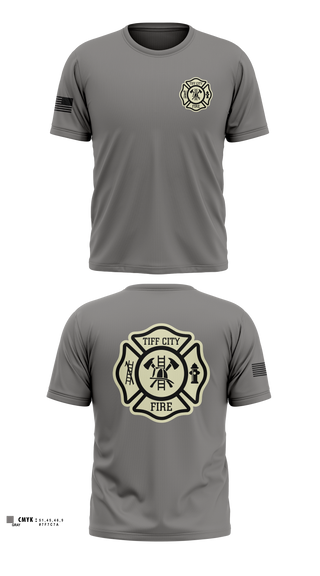 Old School Cotton Feel Shirt, tiff city, Fire Department, Teamtime, Team time, sublimation, custom sports apparel, team uniforms, spirit wear, spiritwear, sports uniforms, custom shirts, team store, custom team store, fundraiser sports, apparel fundraiser