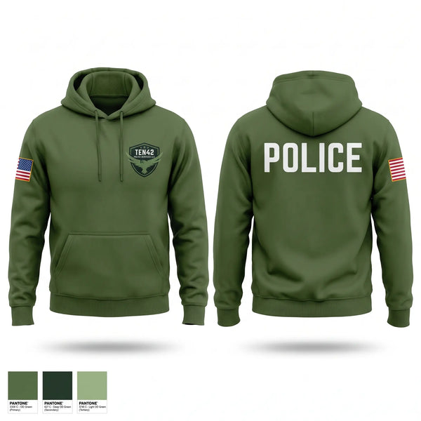 Hoodie, TEN42 POLICE SERVICES, Police, Teamtime, Team time, sublimation, custom sports apparel, team uniforms, spirit wear, spiritwear, sports uniforms, custom shirts, team store, custom team store, fundraiser sports, apparel fundraiser