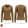 Center Township Constable’s Office Women's Long Sleeve V-neck Shirt - 1
