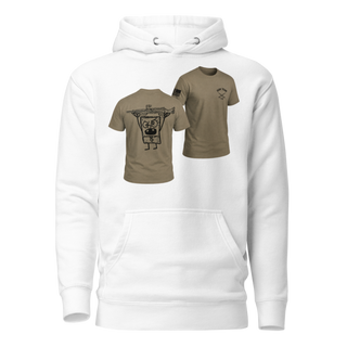 Unisex Hoodie - 1 - White