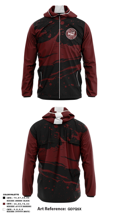 West Mecklenburg 24201709 Windbreaker - 1
