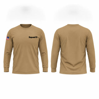 Long Sleeve Performance Shirt, Squad D, Police, Teamtime, Team time, sublimation, custom sports apparel, team uniforms, spirit wear, spiritwear, sports uniforms, custom shirts, team store, custom team store, fundraiser sports, apparel fundraiser