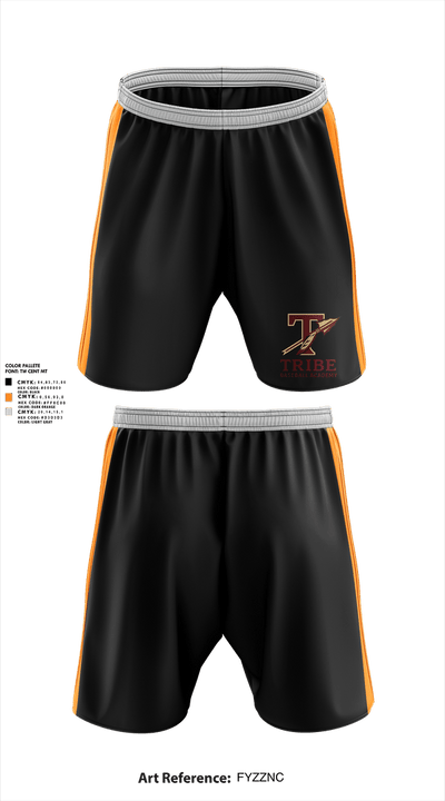 Tribe Baseball Athletic Shorts With Pockets - 1