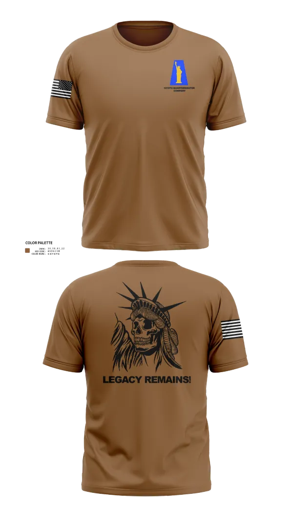Short Sleeve Performance Shirt, 1019th Quartermaster Company, , Teamtime, Team time, sublimation, custom sports apparel, team uniforms, spirit wear, spiritwear, sports uniforms, custom shirts, team store, custom team store, fundraiser sports, apparel fundraiser
