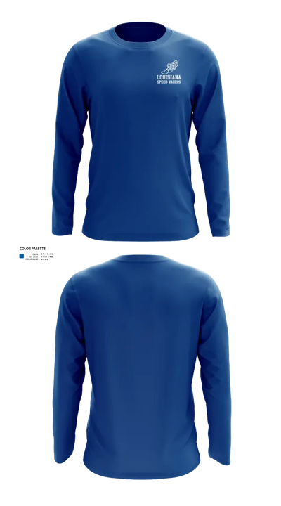 Louisiana Speed Racers 60674314 Long Sleeve Performance Shirt 40